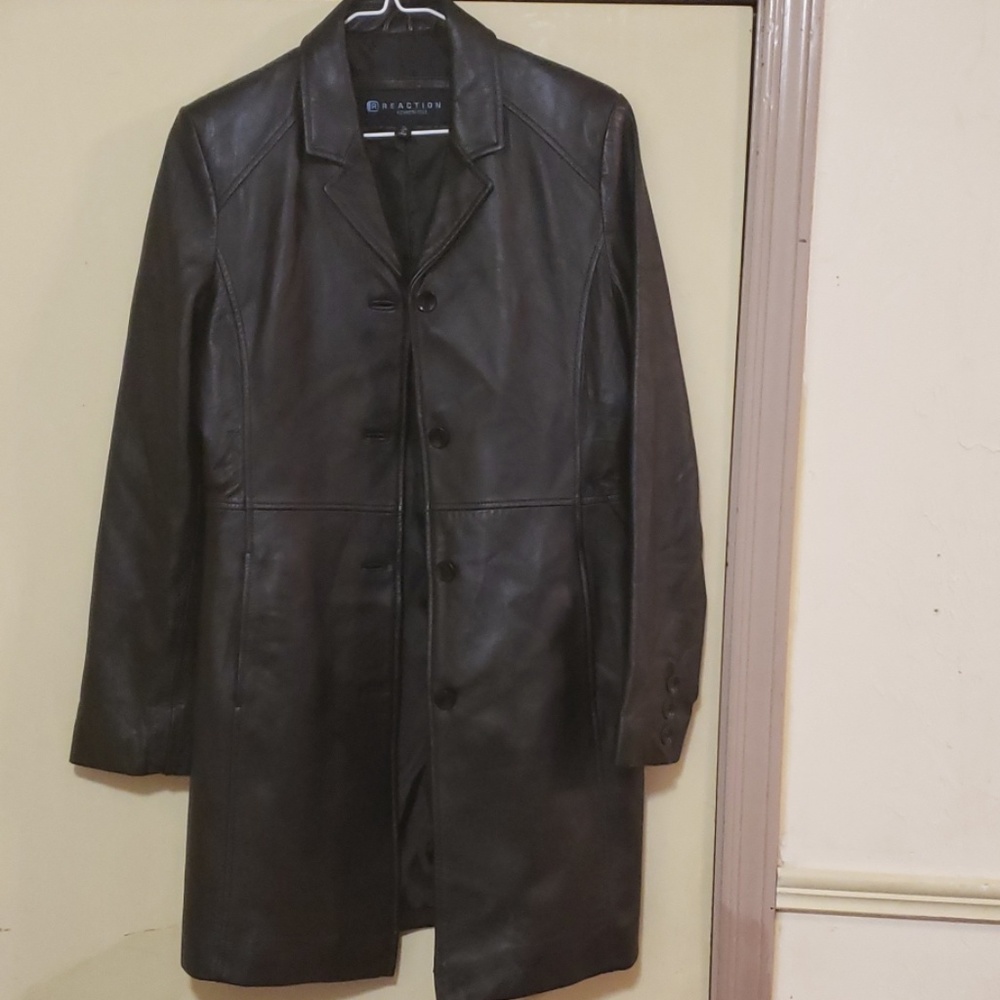 Women Kenneth Cole Leather Jacket